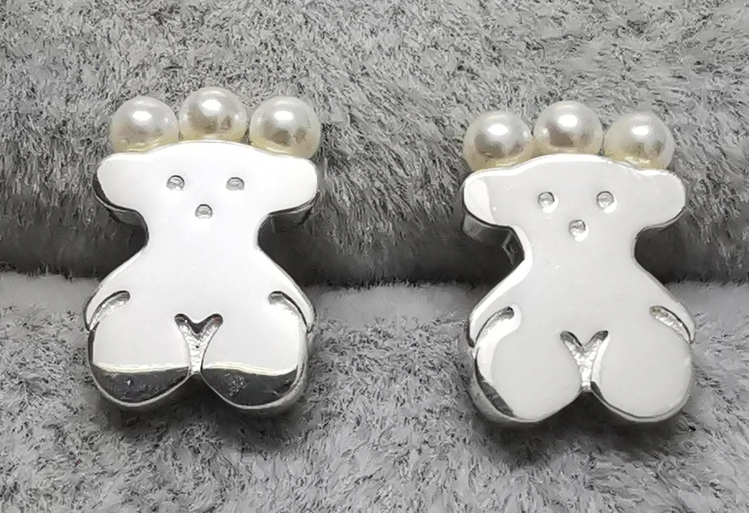 Tous 812453690 Silver Real Sisy bear Earrings with Nepal | Ubuy