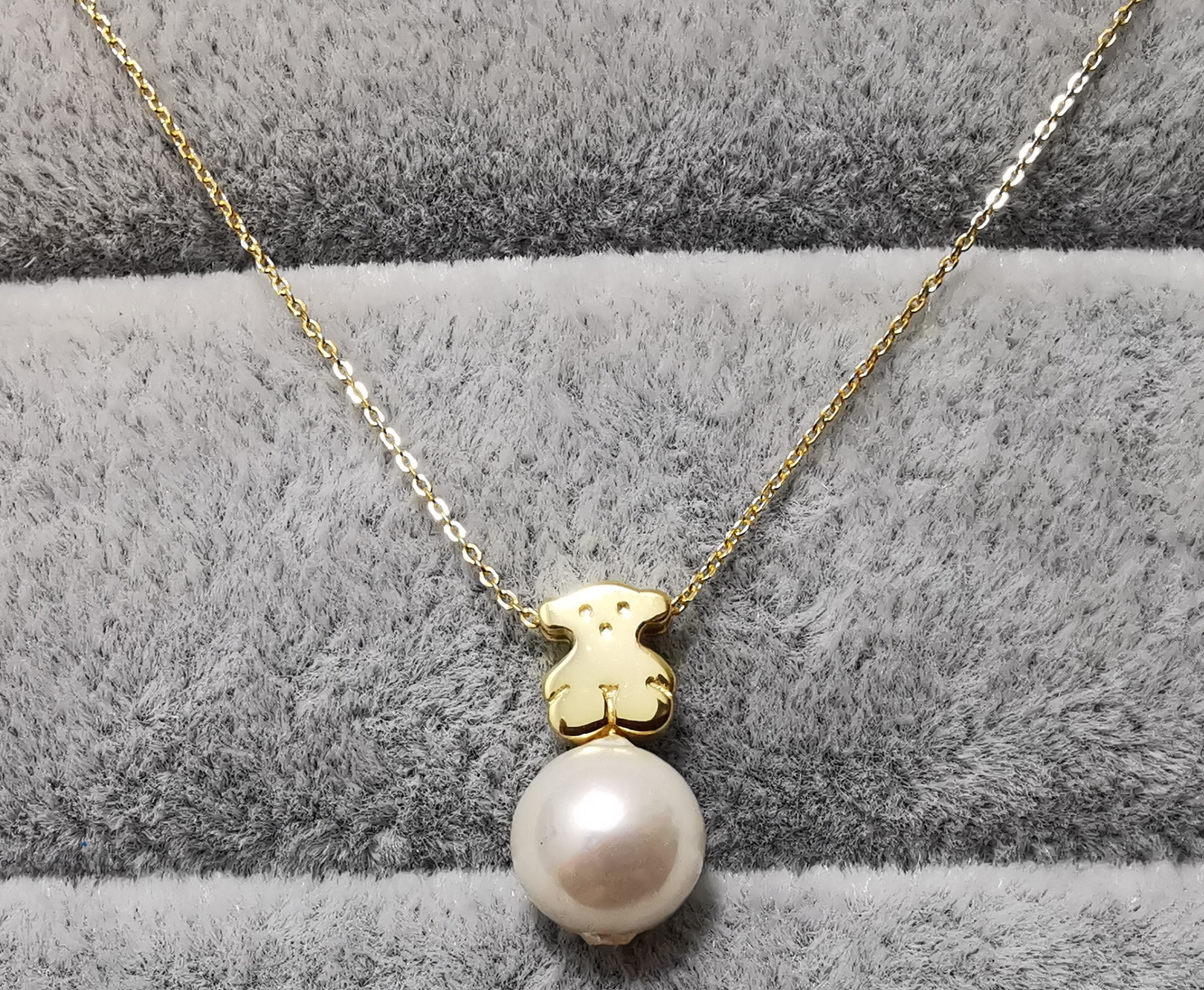 Tous 314832000 Sweet Dolls Necklace Bear in pearl. Lgth 45cm18